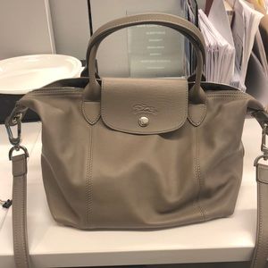 Longchamp small “Le Pilate Cuir” Leather tote